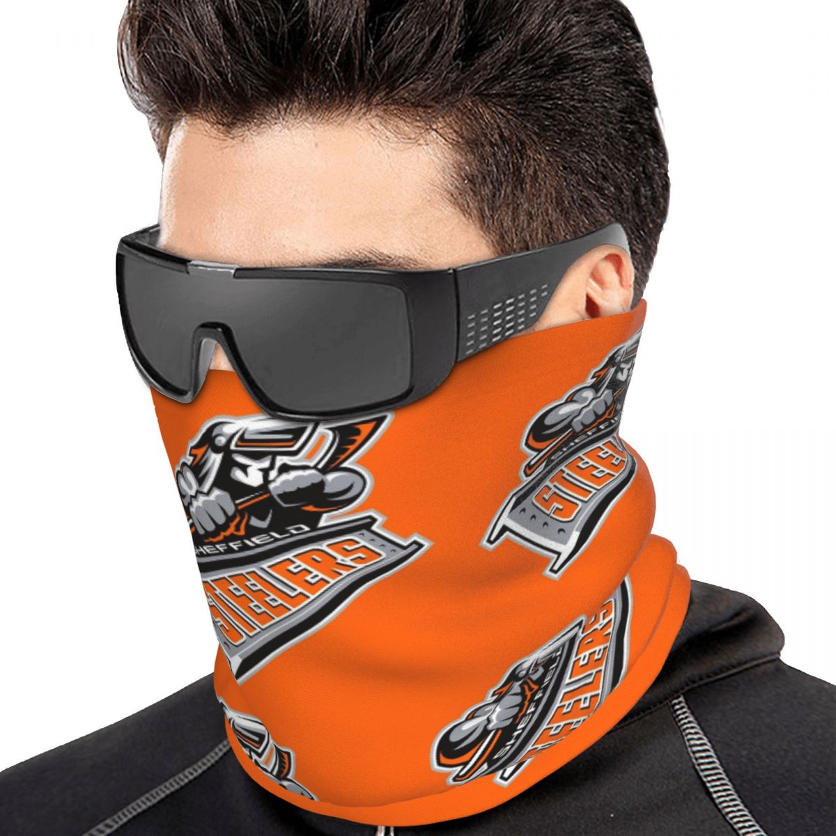 Neck Gaiter Face Cover - Sheffield Steelers Bandana - Pañuelo para