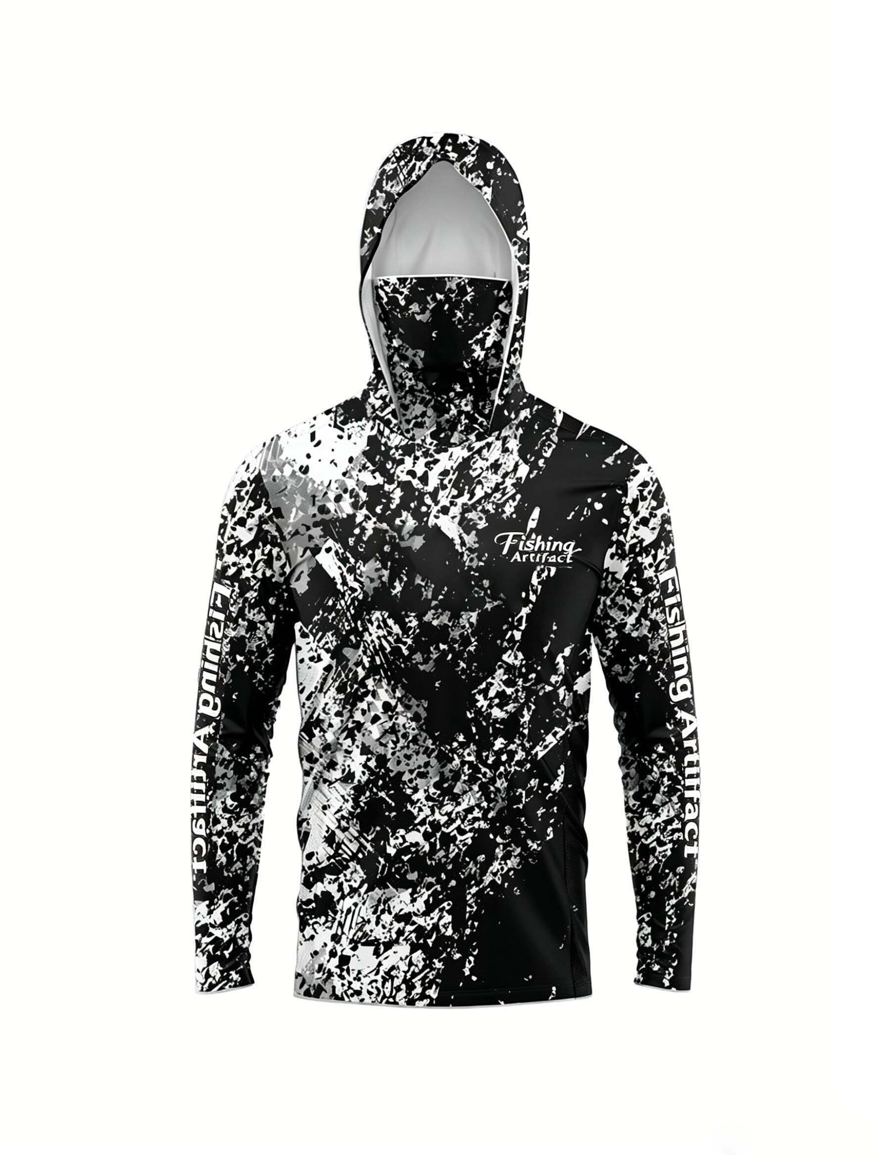Sports Mask Breathable - Sudadera de Pesca para Hombre con