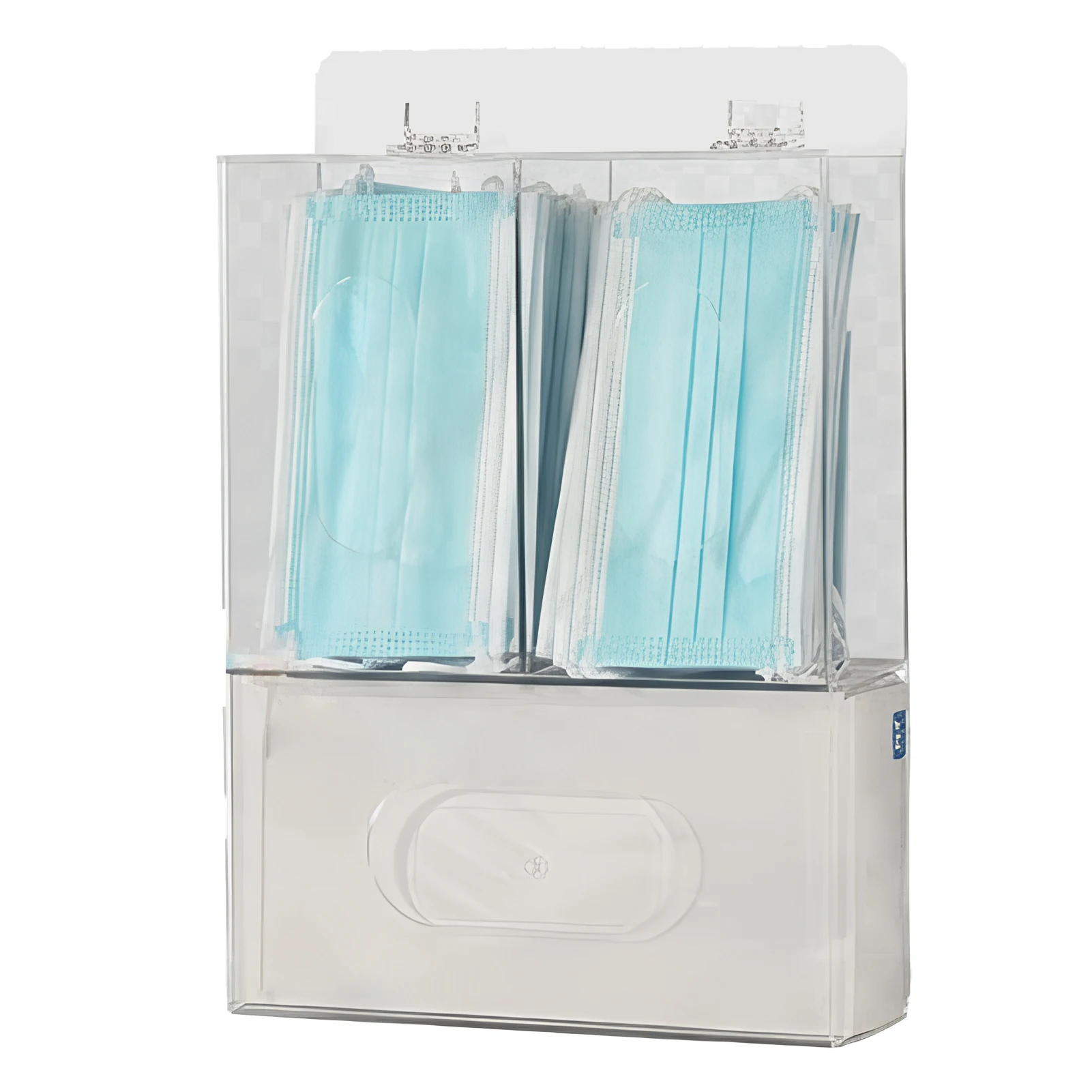 Soporte de guantes acrílico de - Face Mask Storage Box reseña y precio
