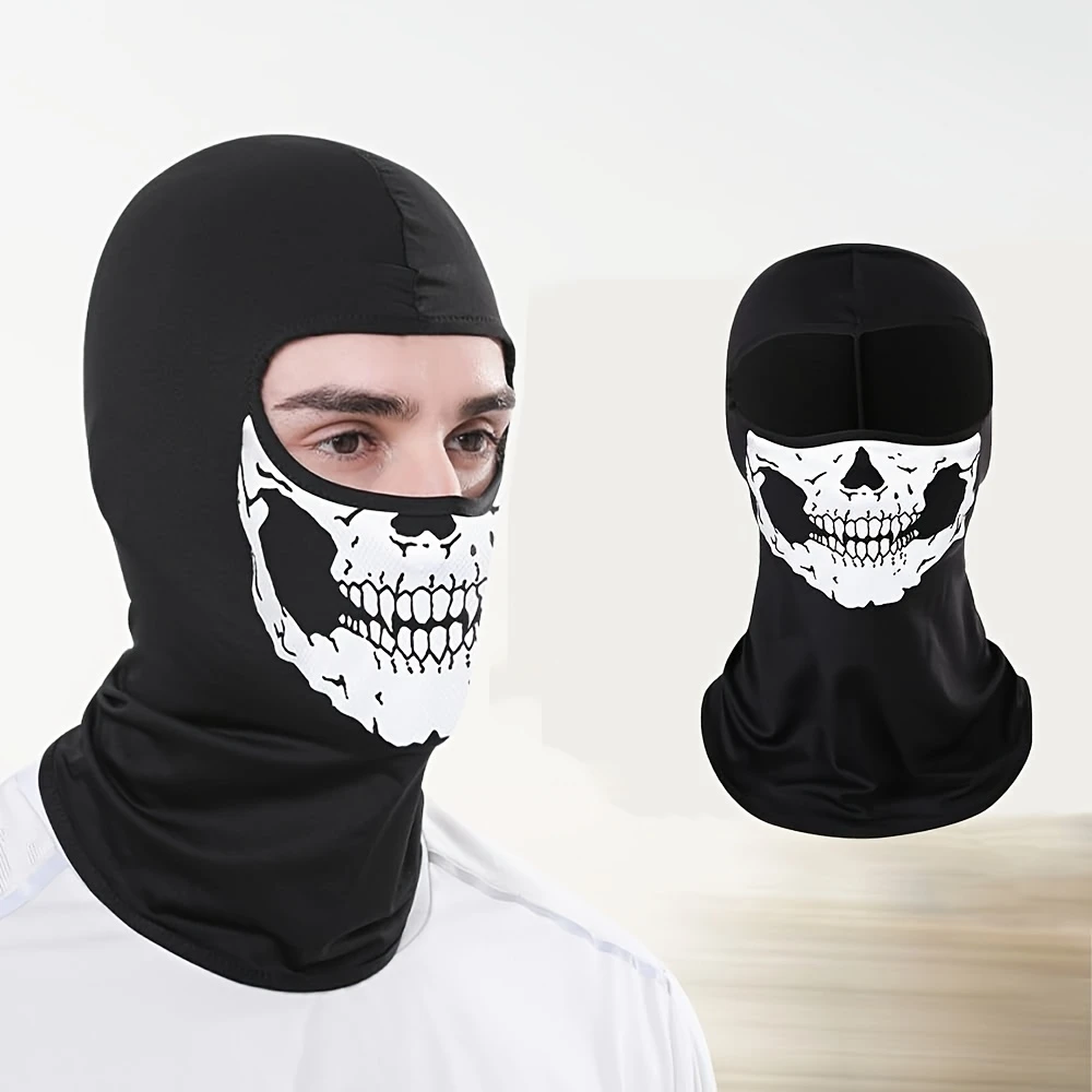 Pasamontañas para motocicleta, - Cloth Face Mask Washable reseña y precio