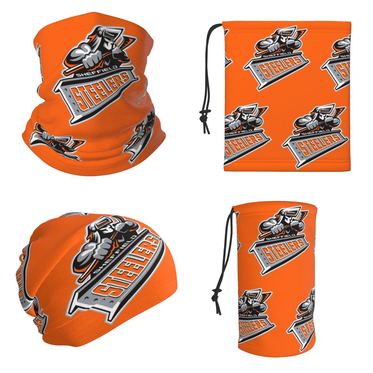 Sheffield Steelers Bandana - P - Neck Gaiter Face Cover reseña y precio