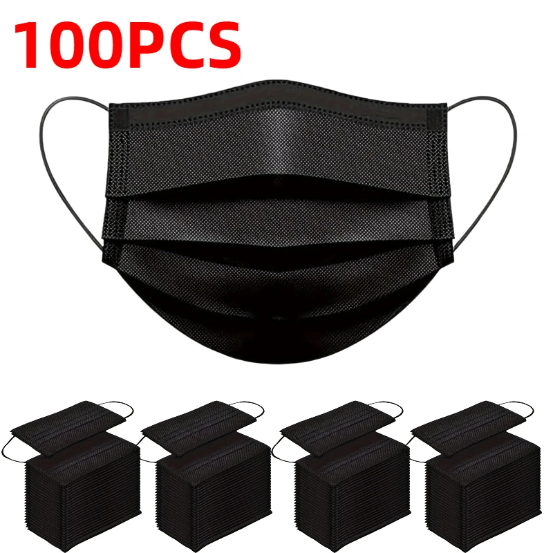 100 mascarillas desechables de - Disposable Mask Blue reseña y precio