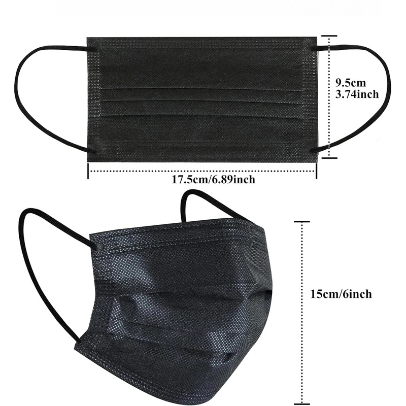100 mascarillas desechables de - Disposable Mask Blue reseña y precio