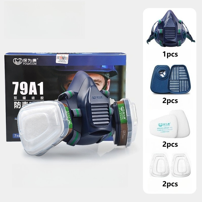 Mascarilla de gas con filtro,  - Respirator Half Face reseña y precio
