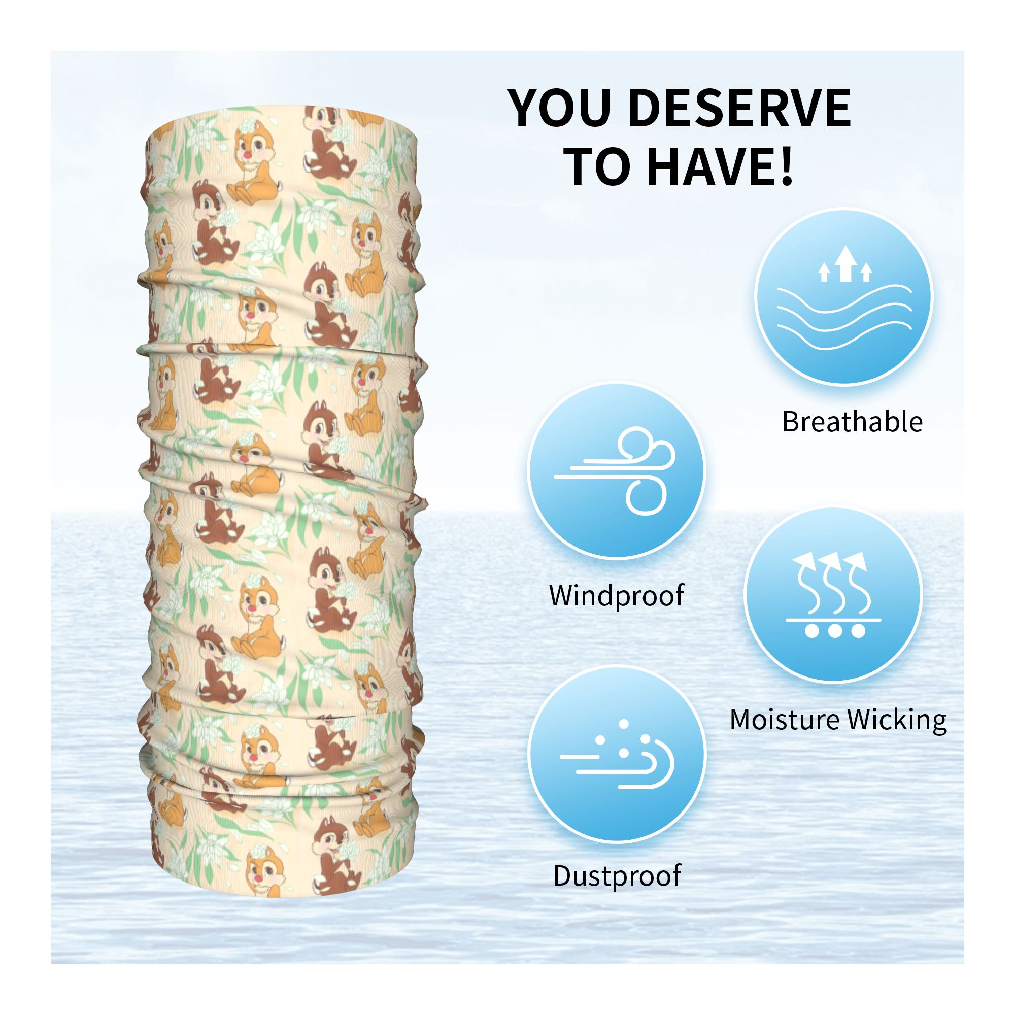 Pañuelo Tubular Personalizado  - Neck Gaiter Face Cover reseña y precio