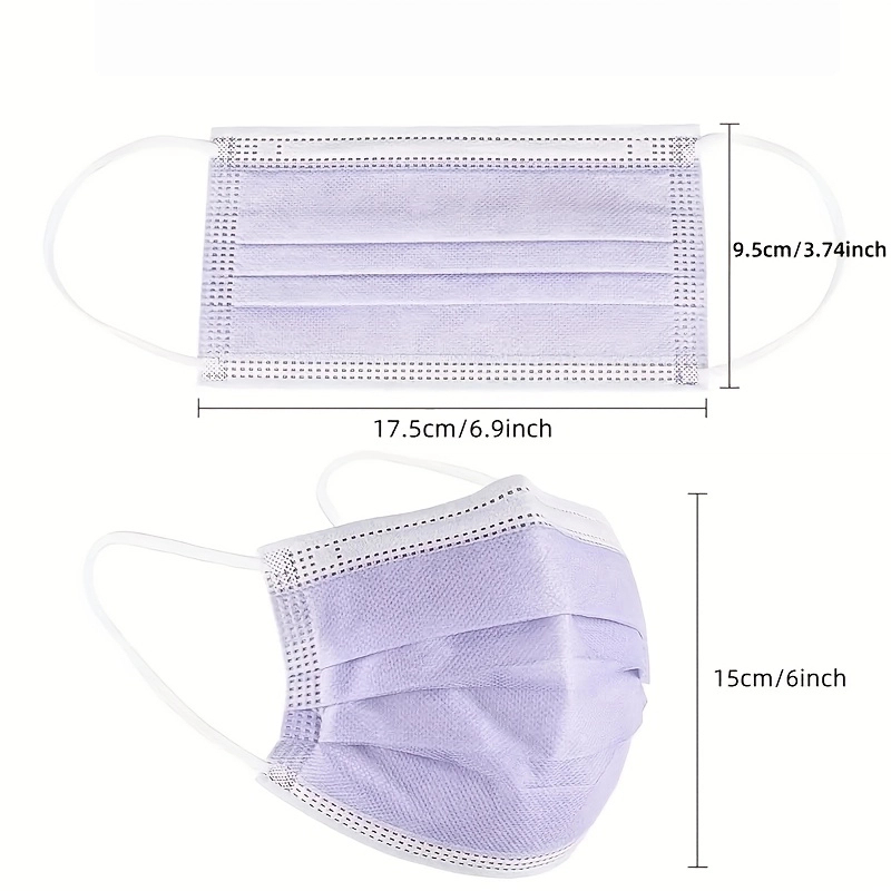 100 mascarillas protectoras de - Disposable Mask Blue reseña y precio