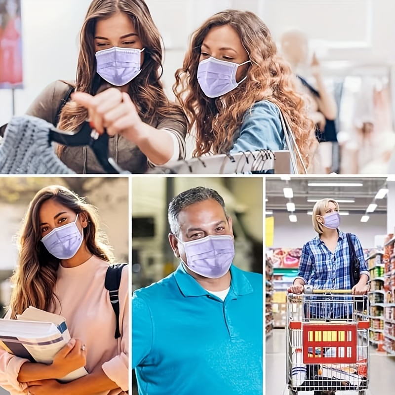 100 mascarillas protectoras de - Disposable Mask Blue reseña y precio