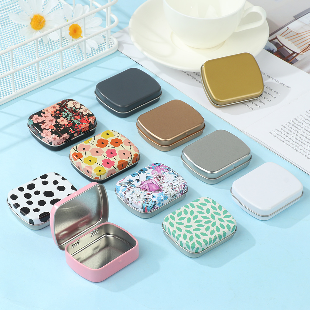 Mini caja de Metal de lata sel - Face Mask Storage Box reseña y precio