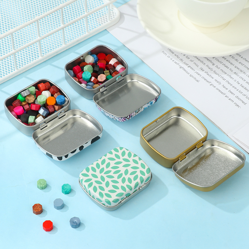 Mini caja de Metal de lata sel - Face Mask Storage Box reseña y precio