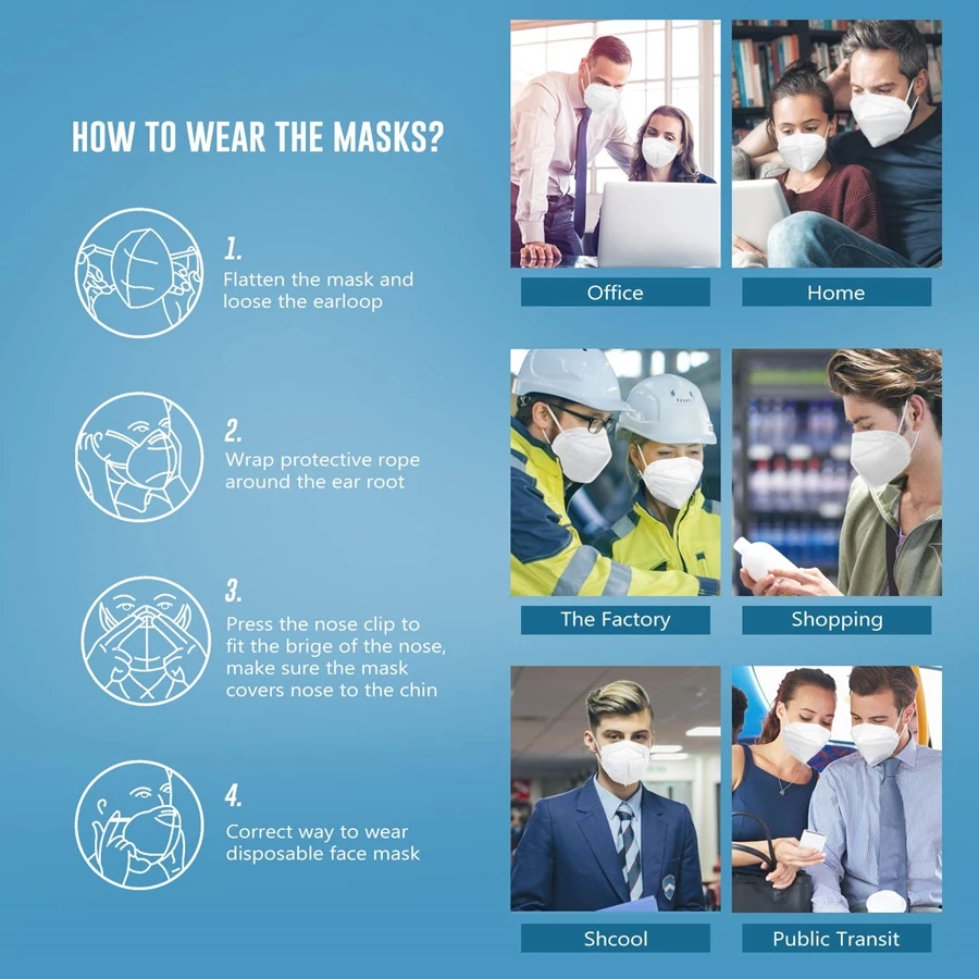 10-200 unidades de mascarillas - Disposable Surgical Mask reseña y precio