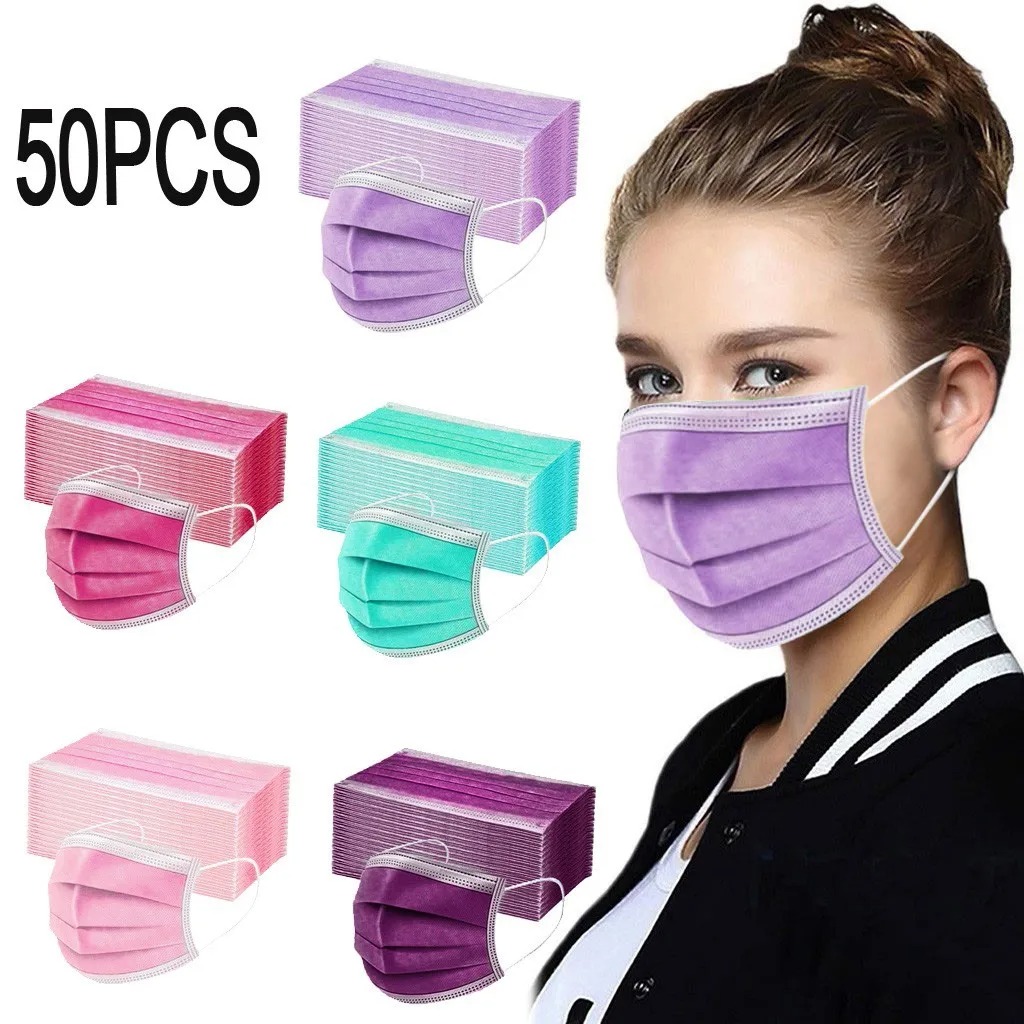 50 Uds. Mascarilla desechable  - Disposable Mask Blue reseña y precio
