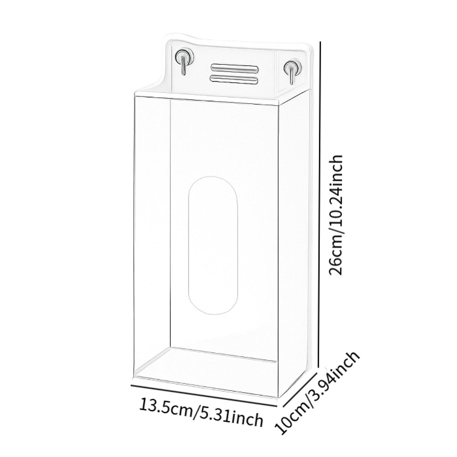 Soporte de pared para guantes  - Face Mask Storage Box reseña y precio