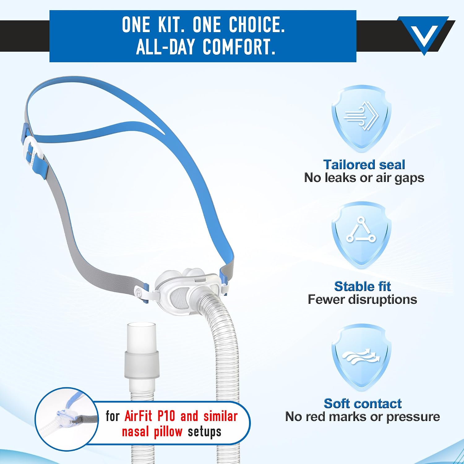 Compatible con el kit completo - Silicone Mask Bracket reseña y precio