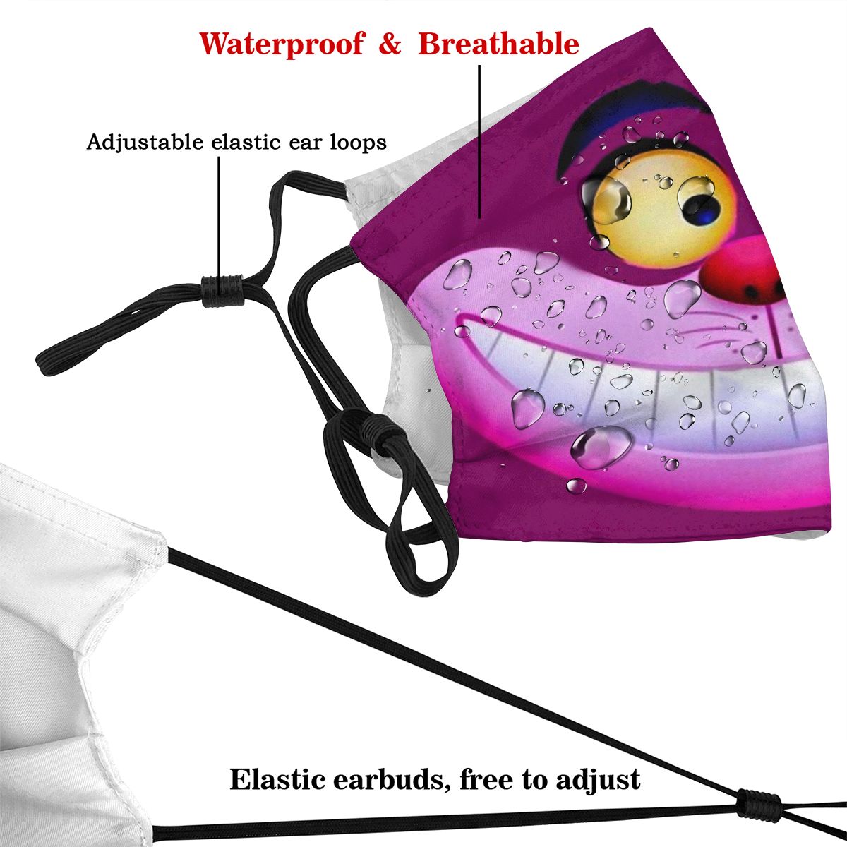 Mascarilla facial con filtro p - Cloth Face Mask Washable reseña y precio