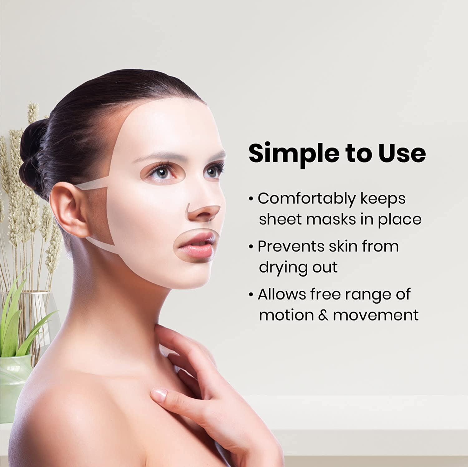 Soporte de silicona reutilizab - Silicone Mask Bracket reseña y precio