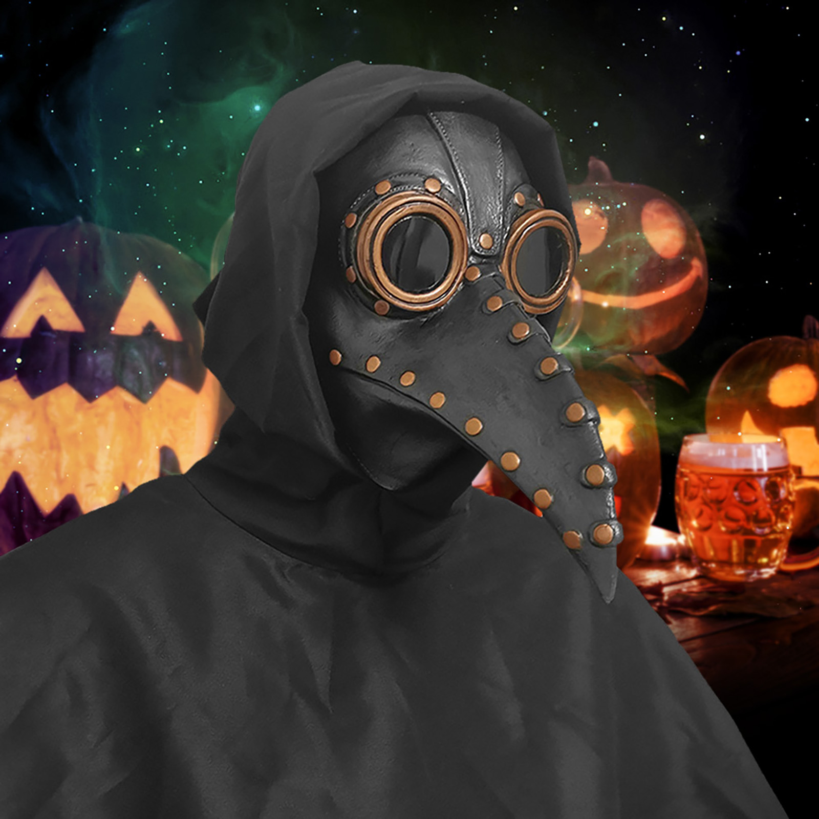 Nueva máscara y capa de Hallow - Disposable Surgical Mask reseña y precio