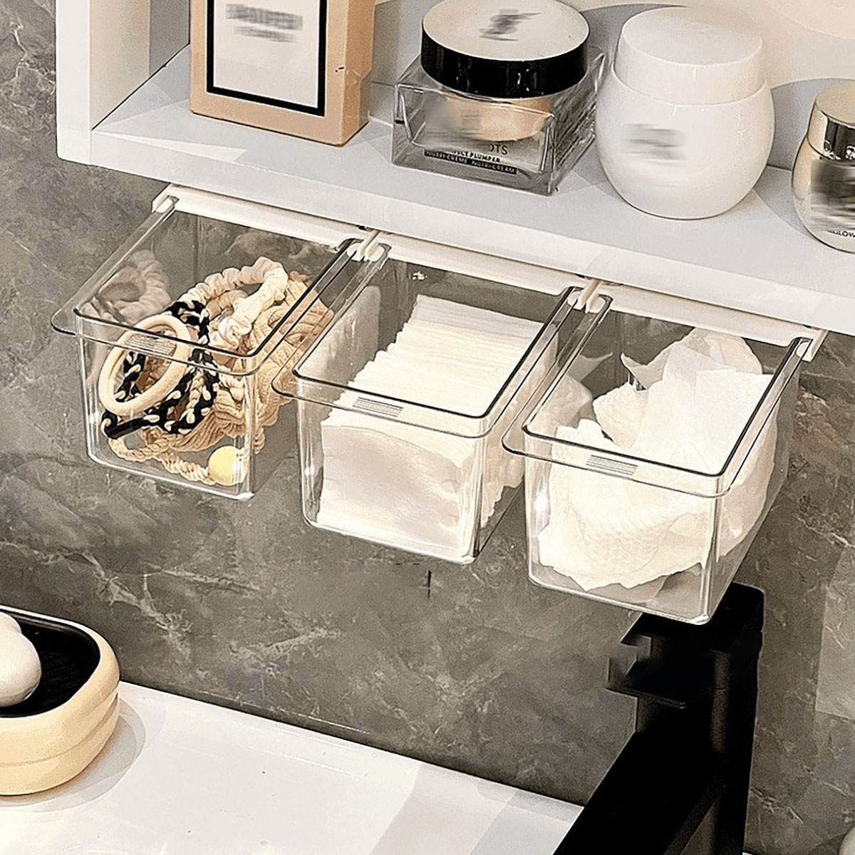 Palo de algodón transparente p - Face Mask Storage Box reseña y precio